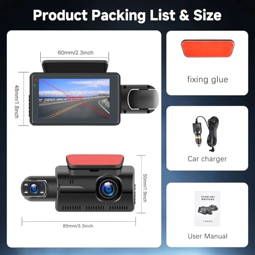 1440P Dual Dash Cam