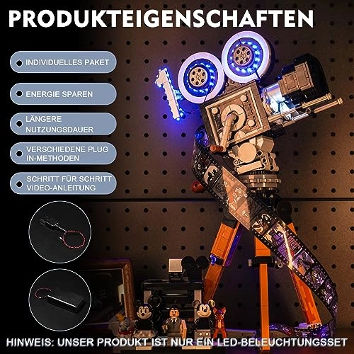 LED Light Kit for Lego Disney Walt Disney Tribute 43230 - Disney