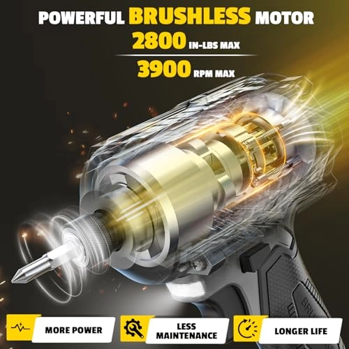 Impact Driver - 1/4" 18V Brushless