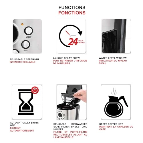 12-Cup Drip Maker - Programmable