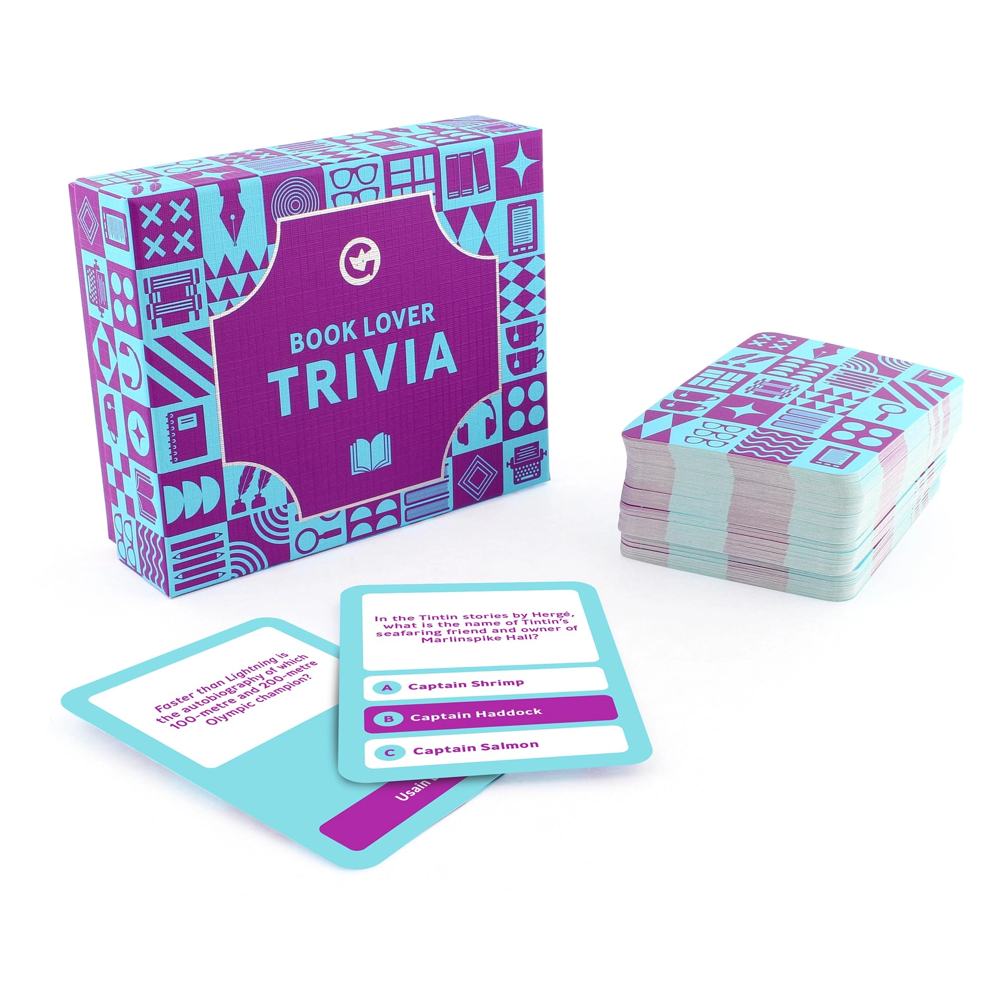 Ginger Fox Book Lover Trivia - Card Game