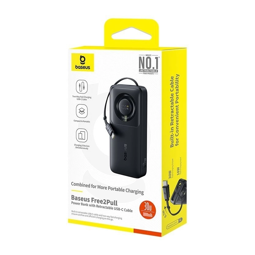 Baseus Free2Pull - 10000mAh 30W Fast-Charging