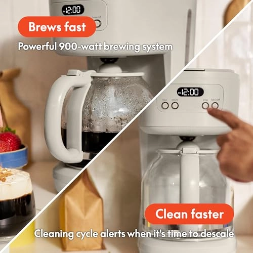 Programmable Coffee Maker - 12 Cup Auto Shut-Off