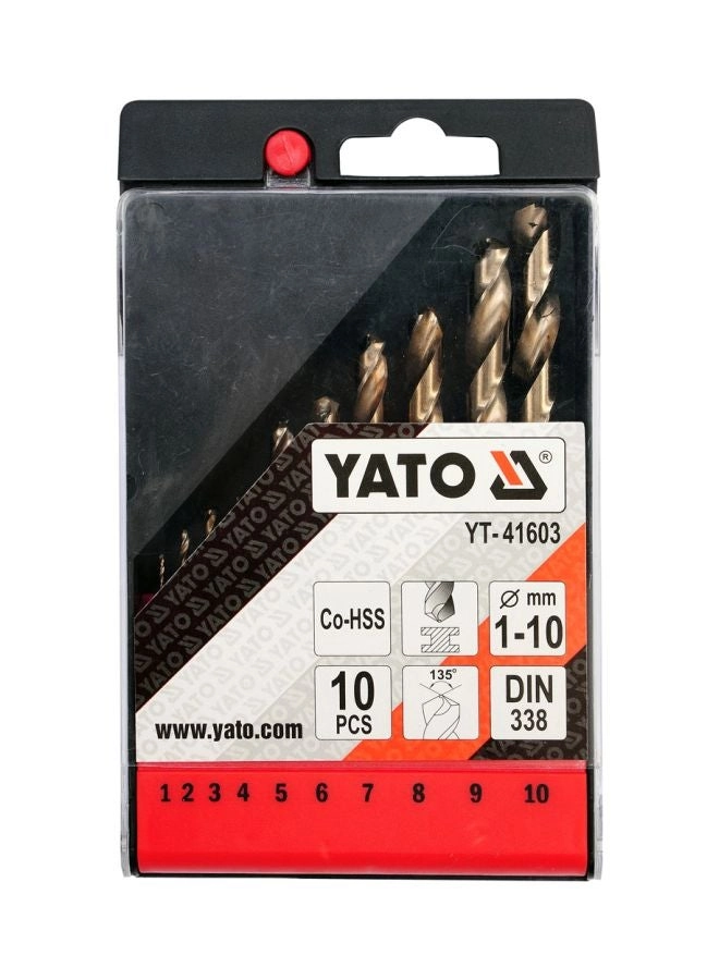 YT-41603 - 10 pieces 1, 2, 3, 4, 5, 6, 7, 8, 9, 10 millimeter