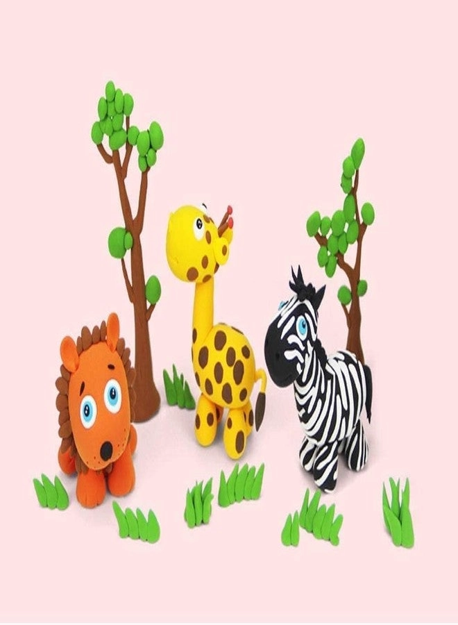 Air Dry Clay - Non-Toxic Non-Sticky 12 pcs.