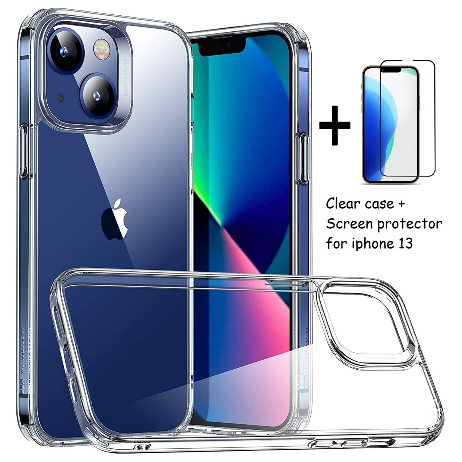 glassology 11676 Case for iPhone 13 Bundle