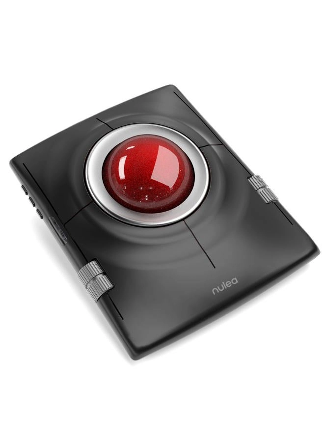 Nulea M512 Trackball Mouse - Bluetooth & 2.4GHz