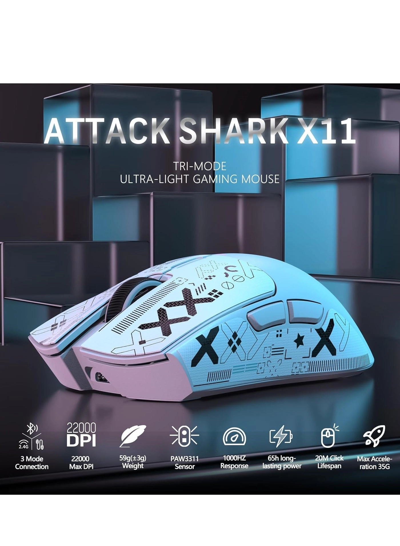 X11 Gaming Mouse - Wireless