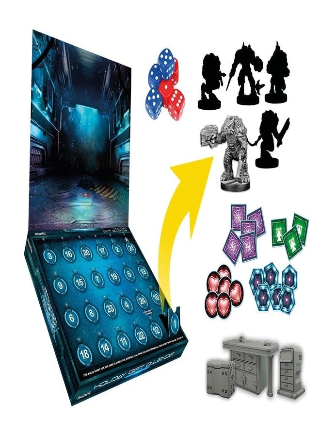 Deep Space Pest Control - 24-Day Calendar Pre-assembled Miniatures