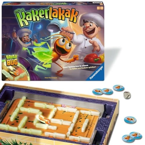 Cockroach Game - Glow in the Dark Edition