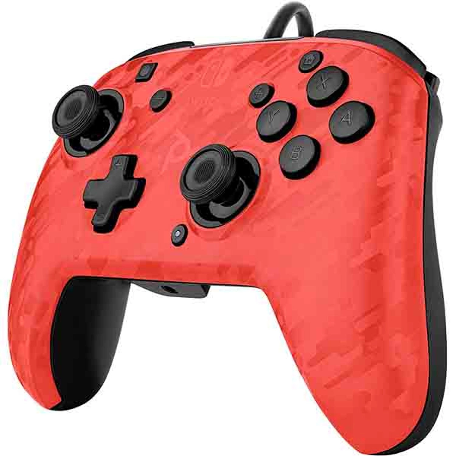 Nintendo Switch Faceoff Controller Camo Red