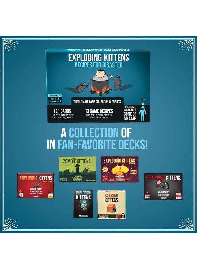 Exploding Kittens: Recipes for Disaster - Card Game