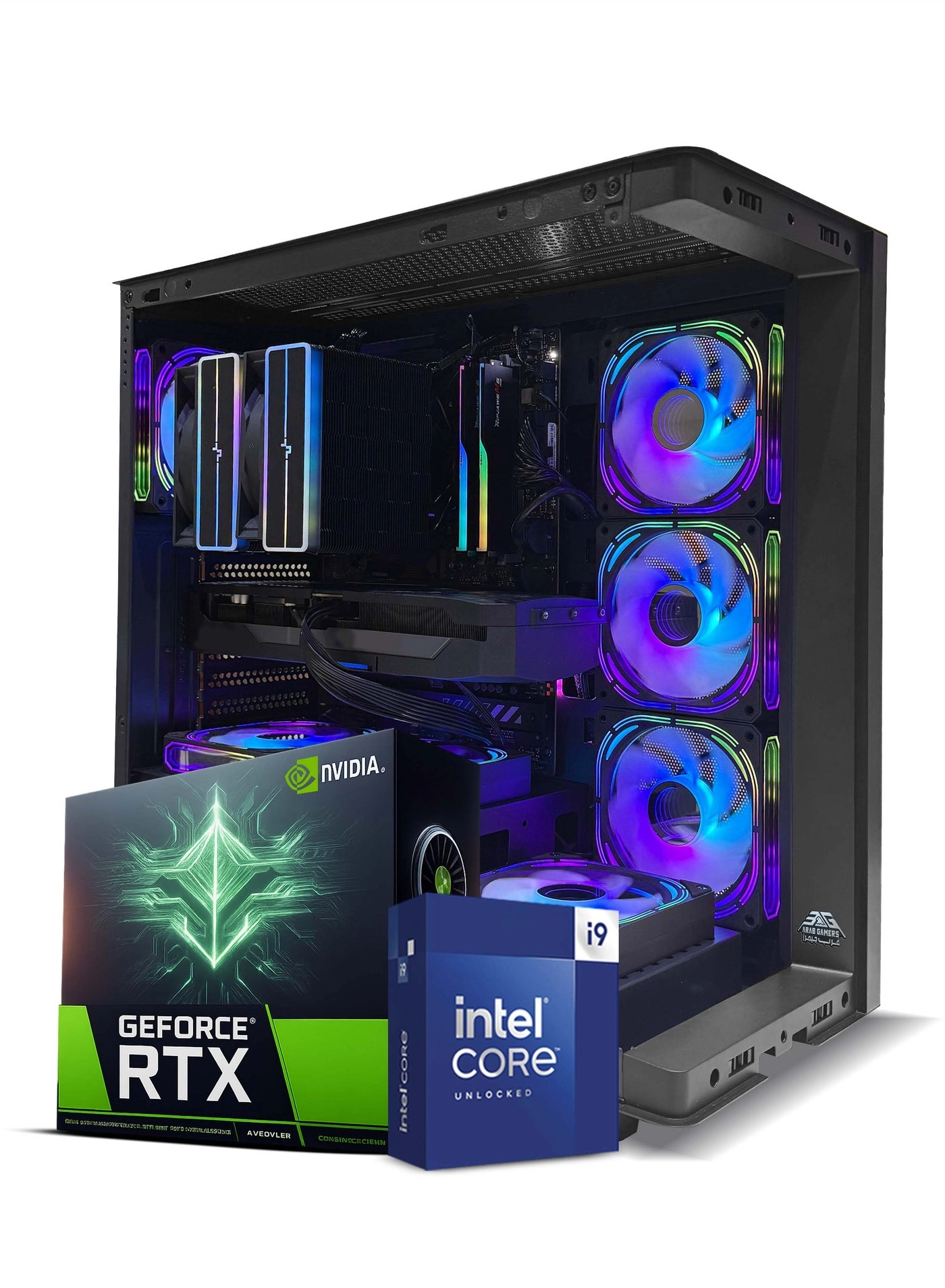 Arab Gamers Cyclone Onyx - i9-14900KF 32GB 1TB