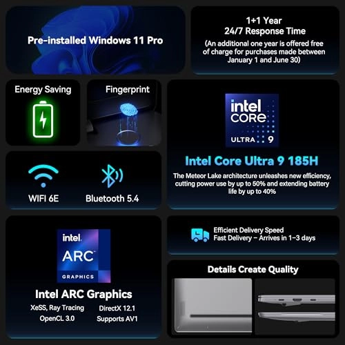 GeekBook X16 Pro - 16'' 1 TB 32 GB Core Ultra 5 125H