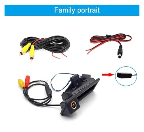 Car Reversing Camera - Night Vision Wire 1920*1080 Pixels
