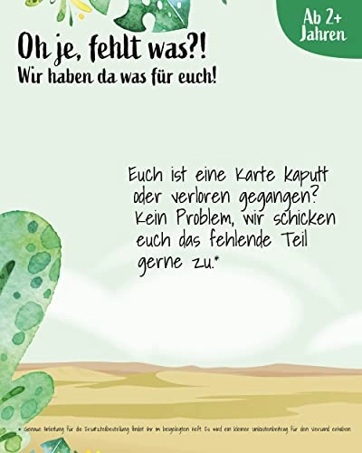 Maxi Memo Game Our Wild Animals - 2 Years 1 pieces