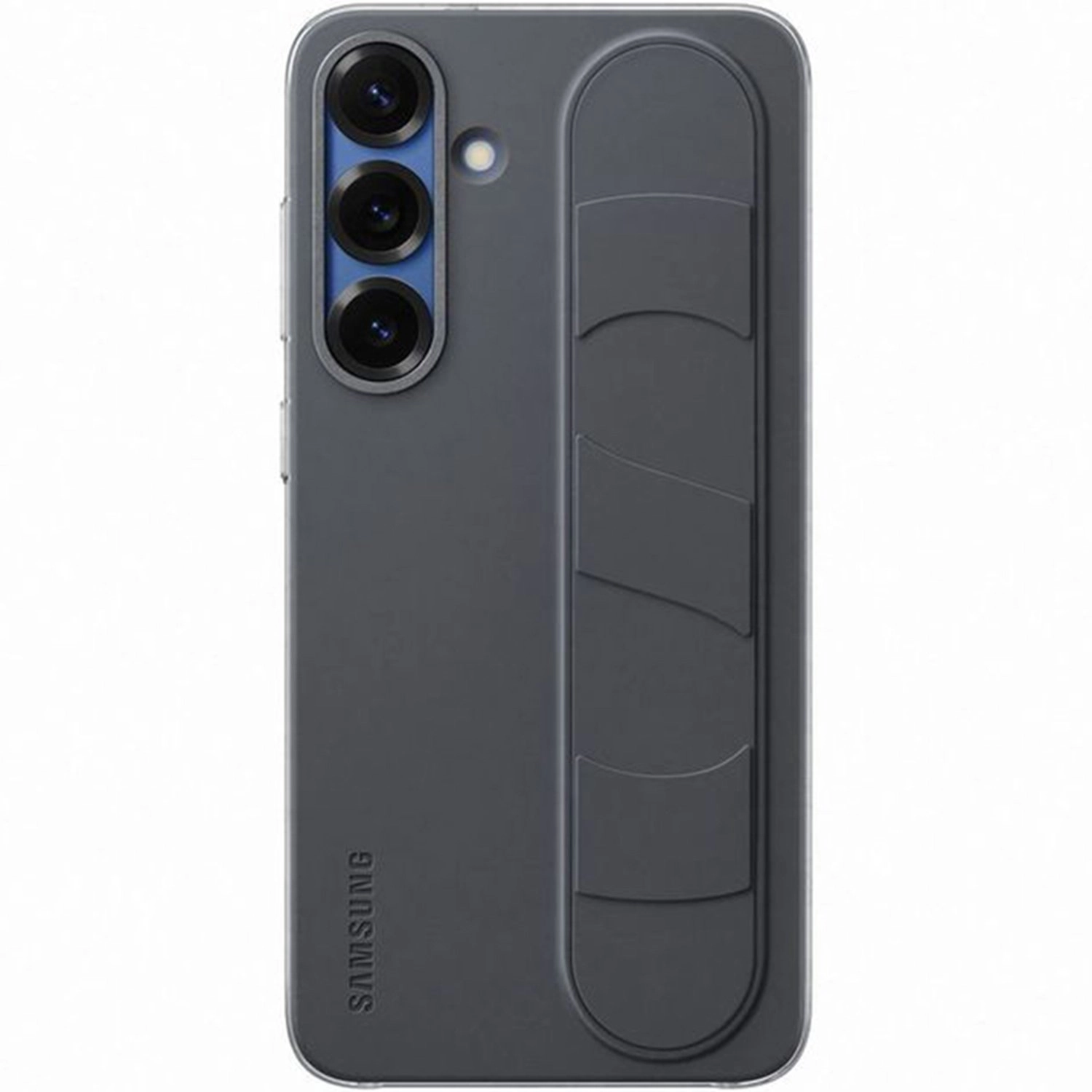 Standing Grip Case - Black Built-in kickstand for Galaxy S25 Plus