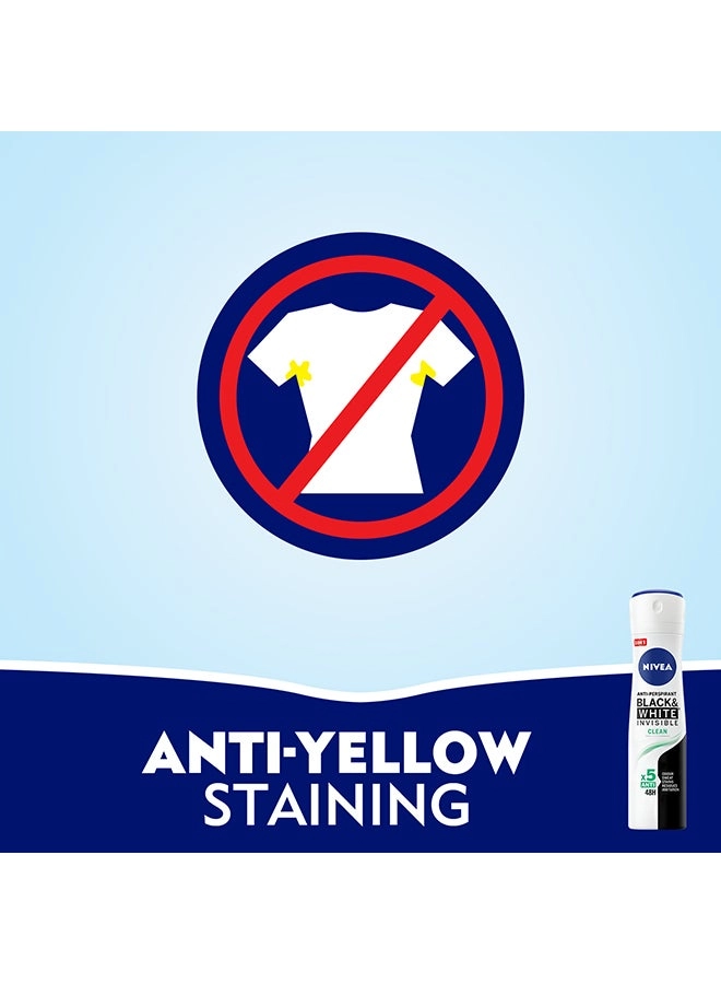 Invisible Black & White Clean - 150 gram