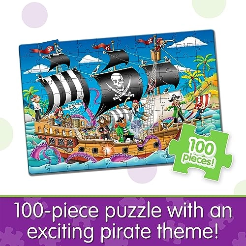Pirate Ship Puzzle - 36 months - 8 years 100 pieces