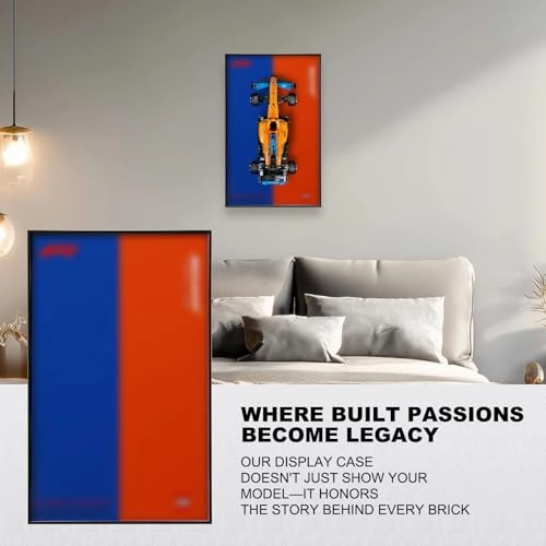 Display Wall Frame - for Lego 42141 LED Mirror