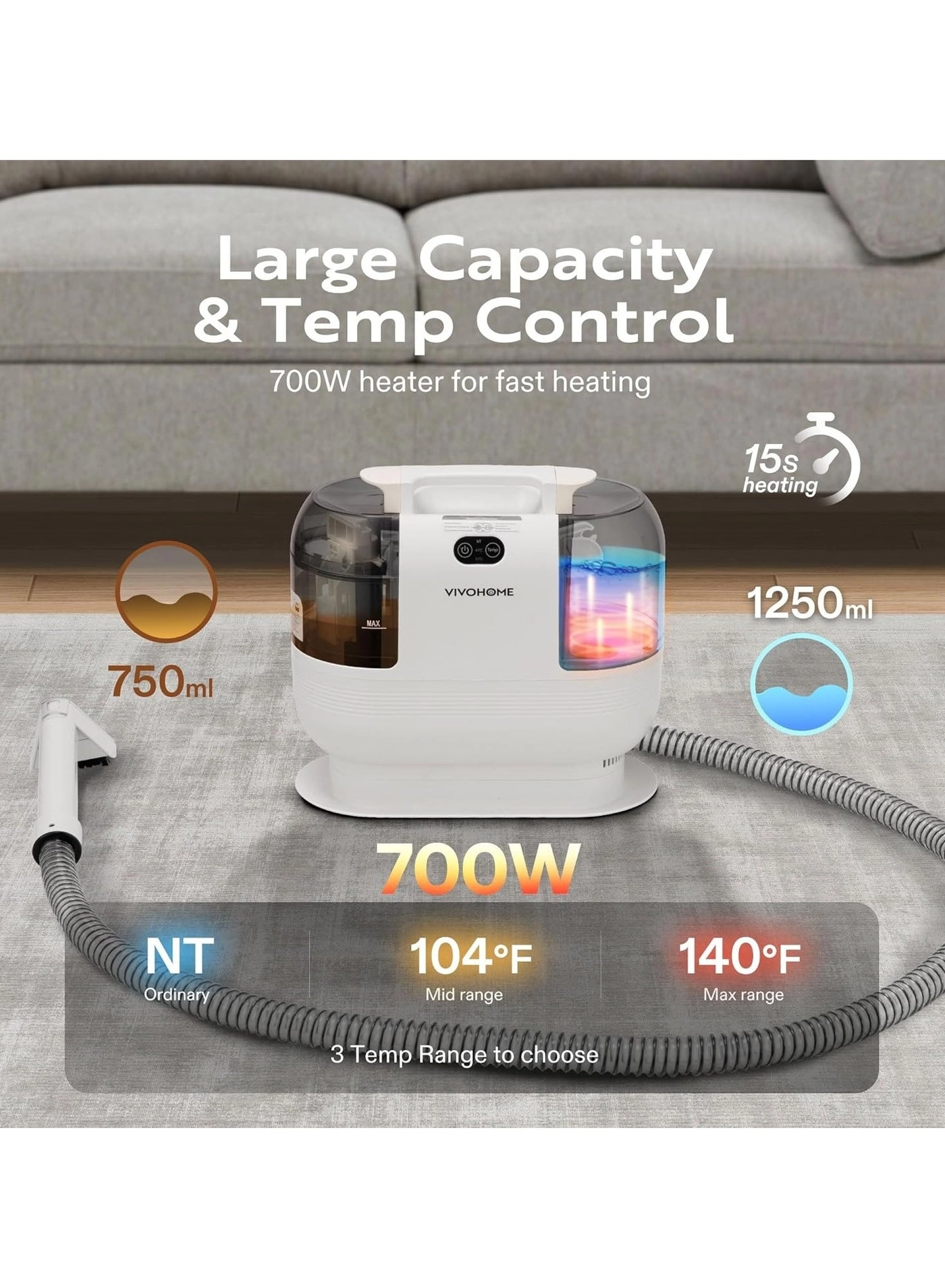 PR630 - Self-Clean Technology 500W