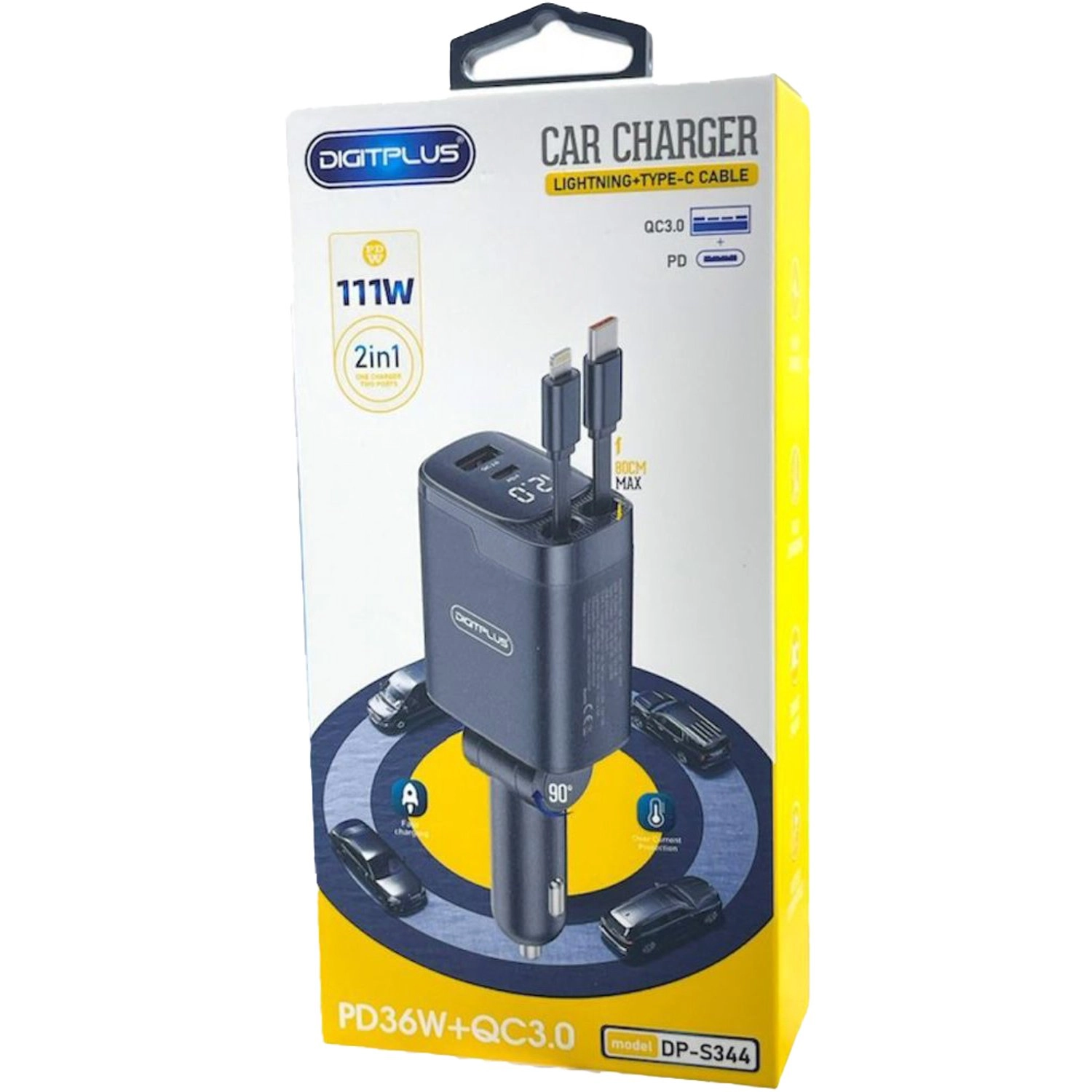 DP-S344 - 5/9/12 Volts 3/2.5/2/1.8/1.5 Amps