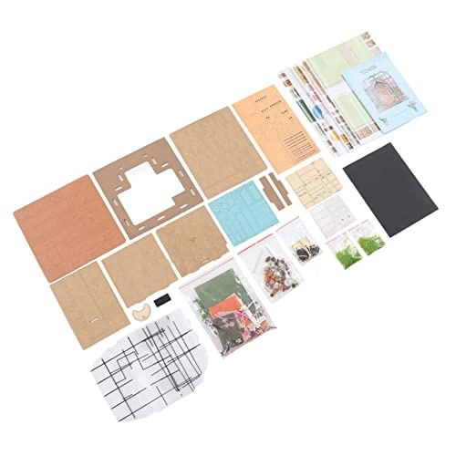 DIY Mini House Kit - Wooden LED Lights