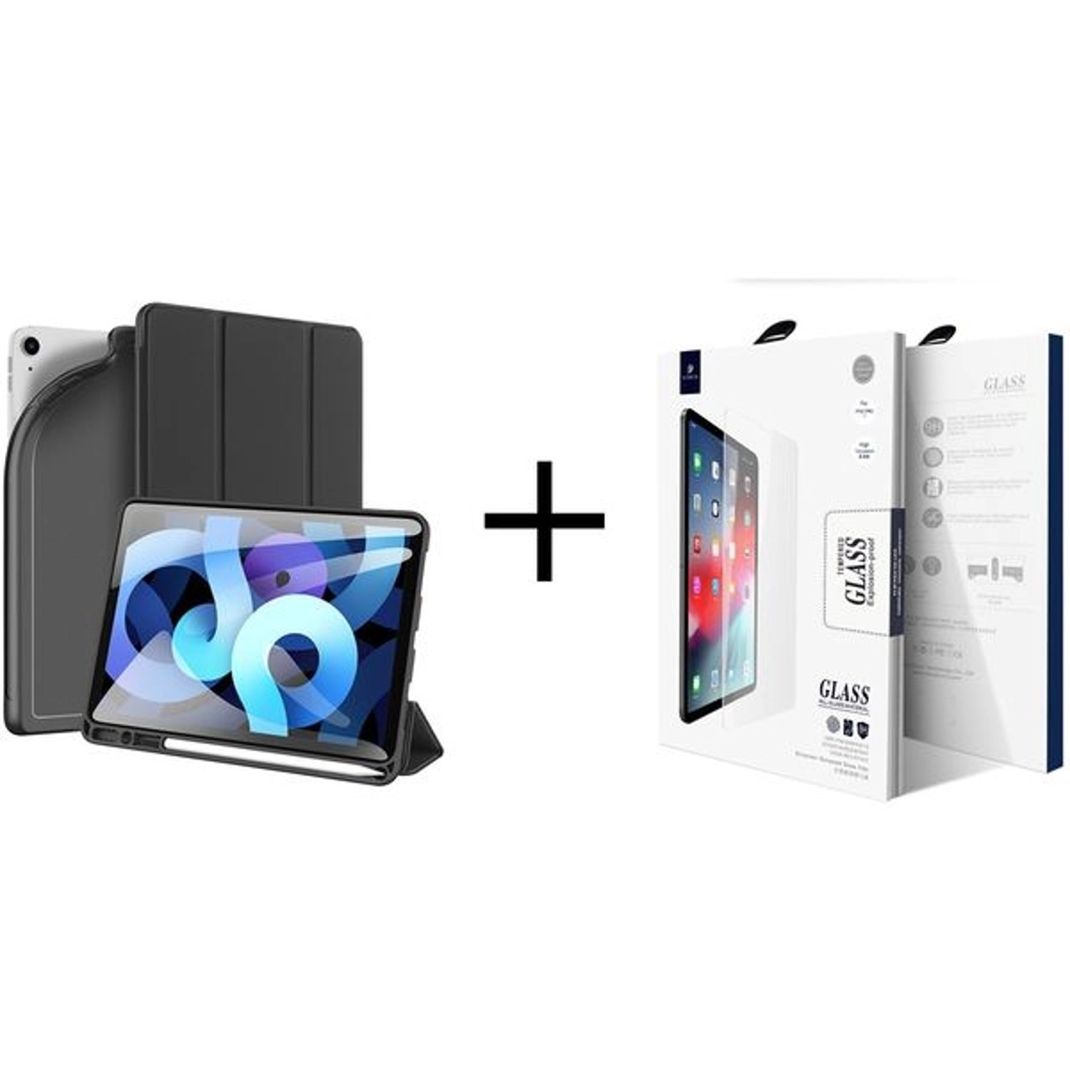 Dux Ducis Case with HD 9H Screen Protector for iPad Air (4) 10.9-inch