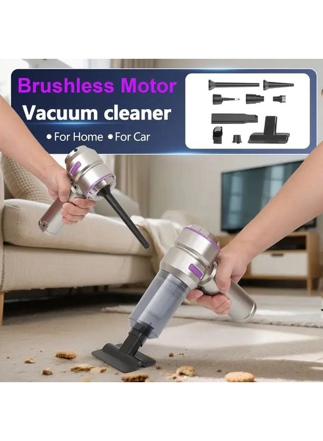 4-in-1 Wireless Handheld Vacuum Cleaner - 2000mAh