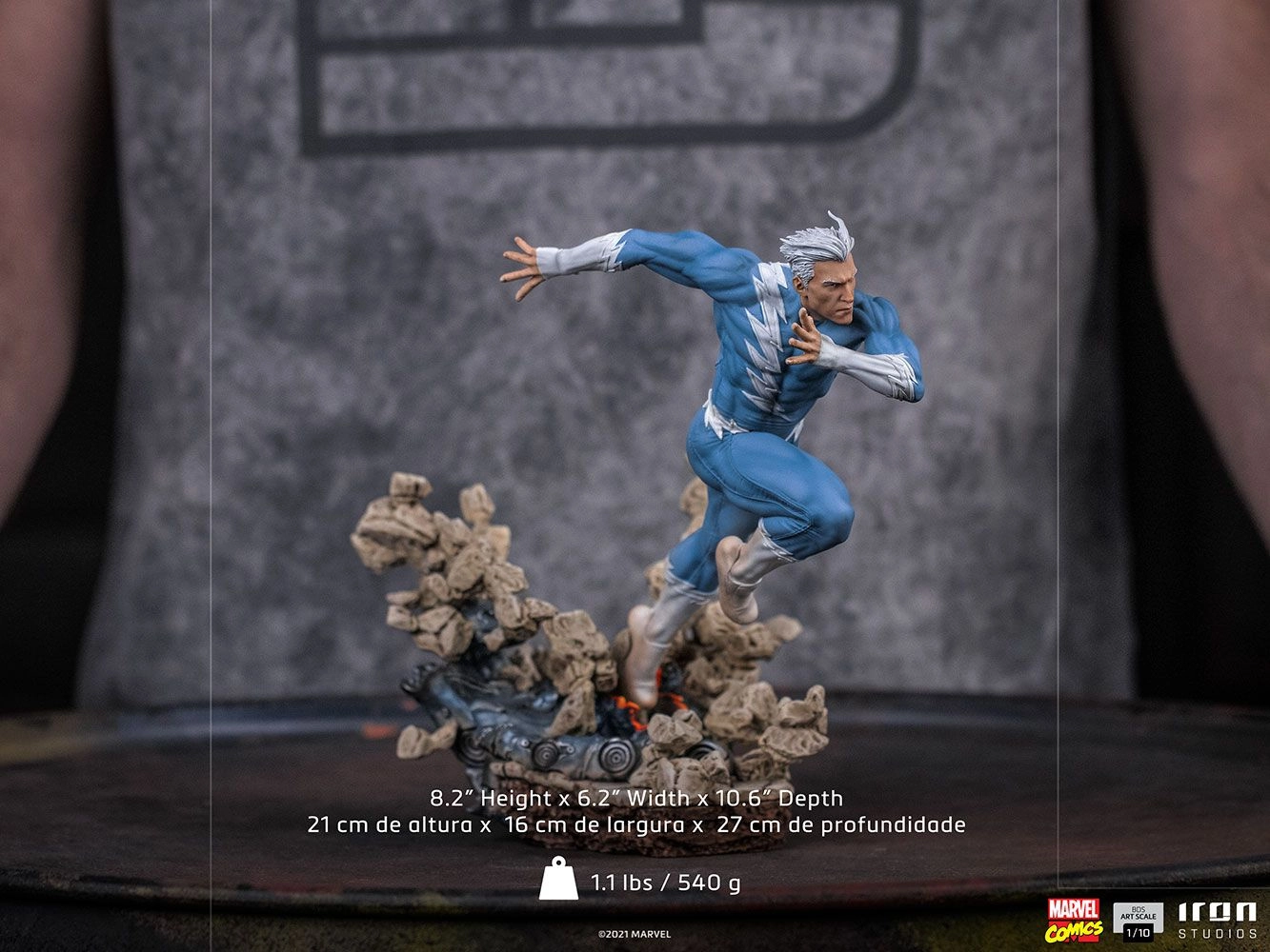 Quicksilver - Marvel - Battle Diorama Series Art Scale 1:10