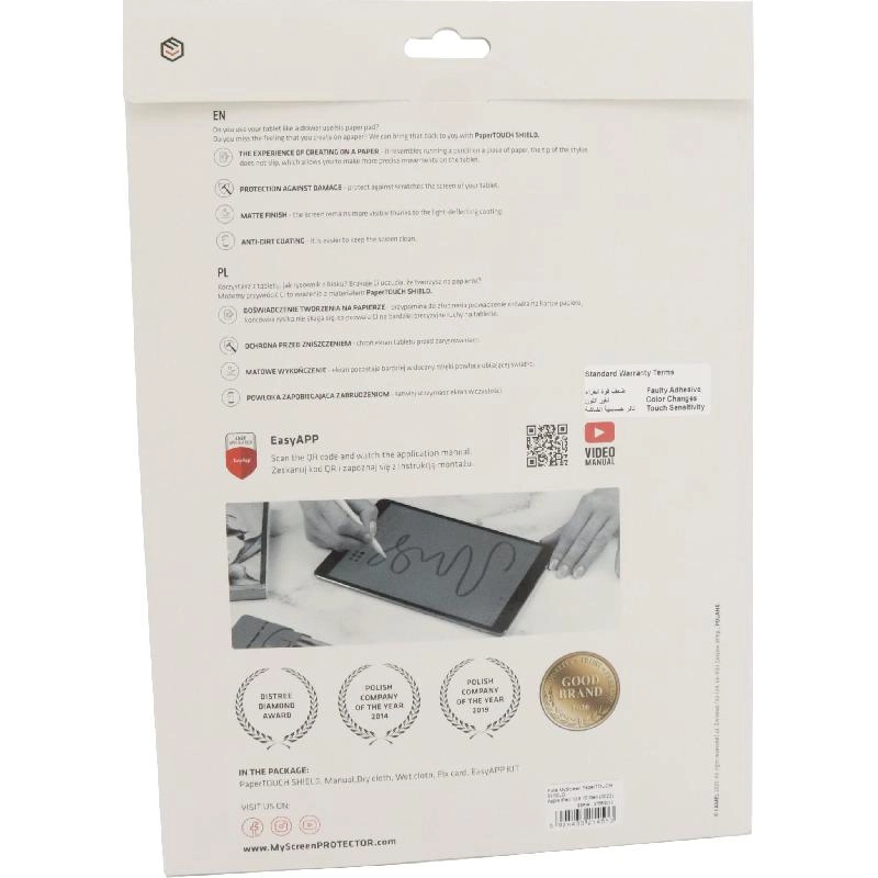 Paper Texture Screen Protector for iPad 10.2 8th Gen/iPad 10.2 - 2019
