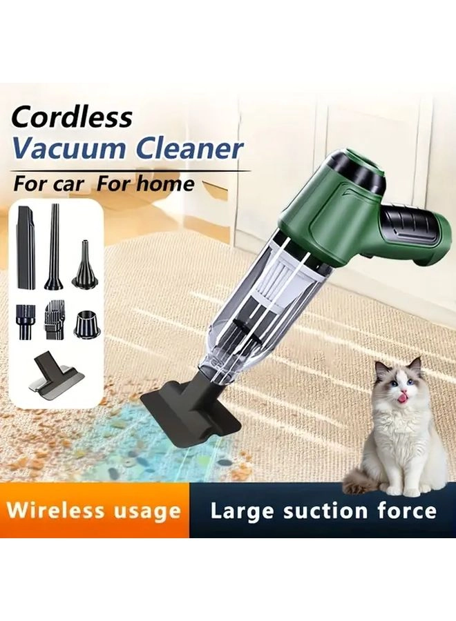 4-in-1 Wireless Handheld Vacuum Cleaner - 2000mAh