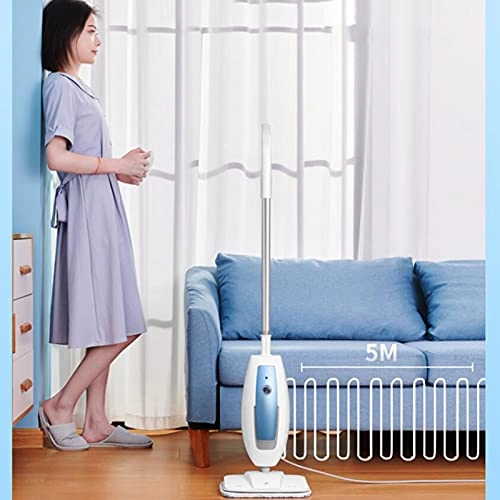 Handheld Steam Mop Cleaner - Silver 1 Mop Pad Flat mop