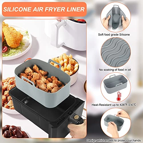 Air Fryer Silicone Liner - Silicone 2PCS