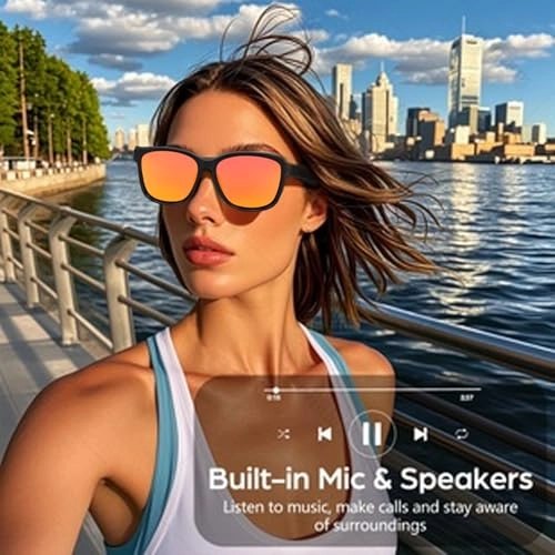 Smart Sunglasses - Over 100 Languages Bluetooth V5.4