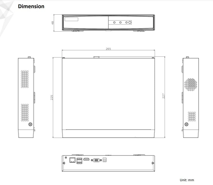 DS-7104NI-Q1/M - 4 channels