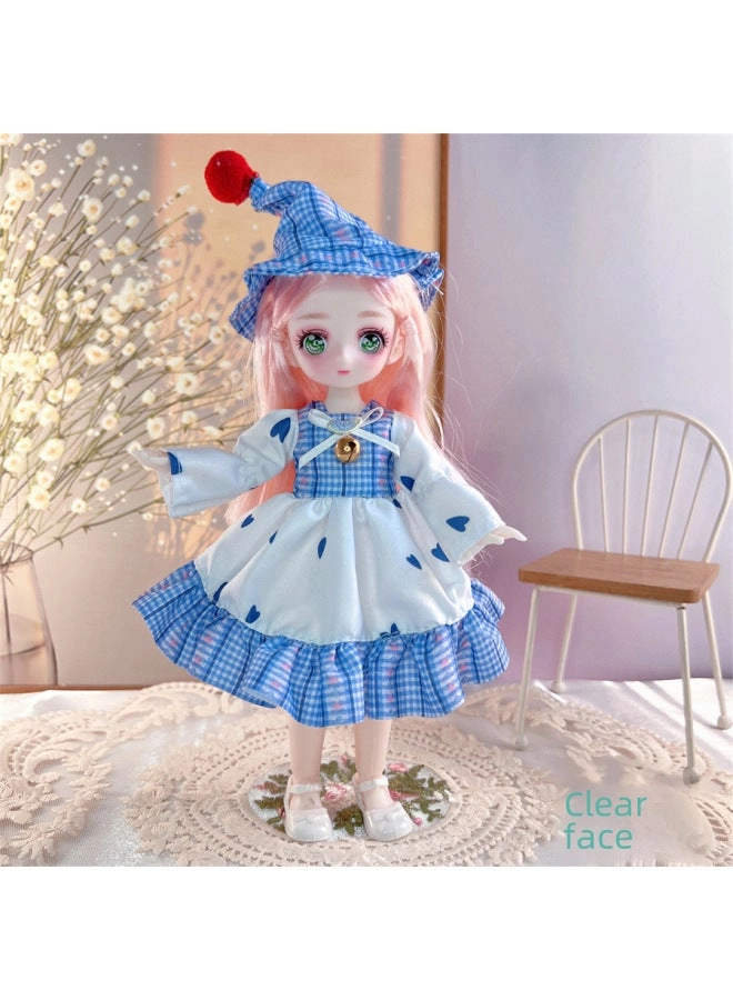 7 Point Bjd Doll - 23cm Plastic Starry Eyed