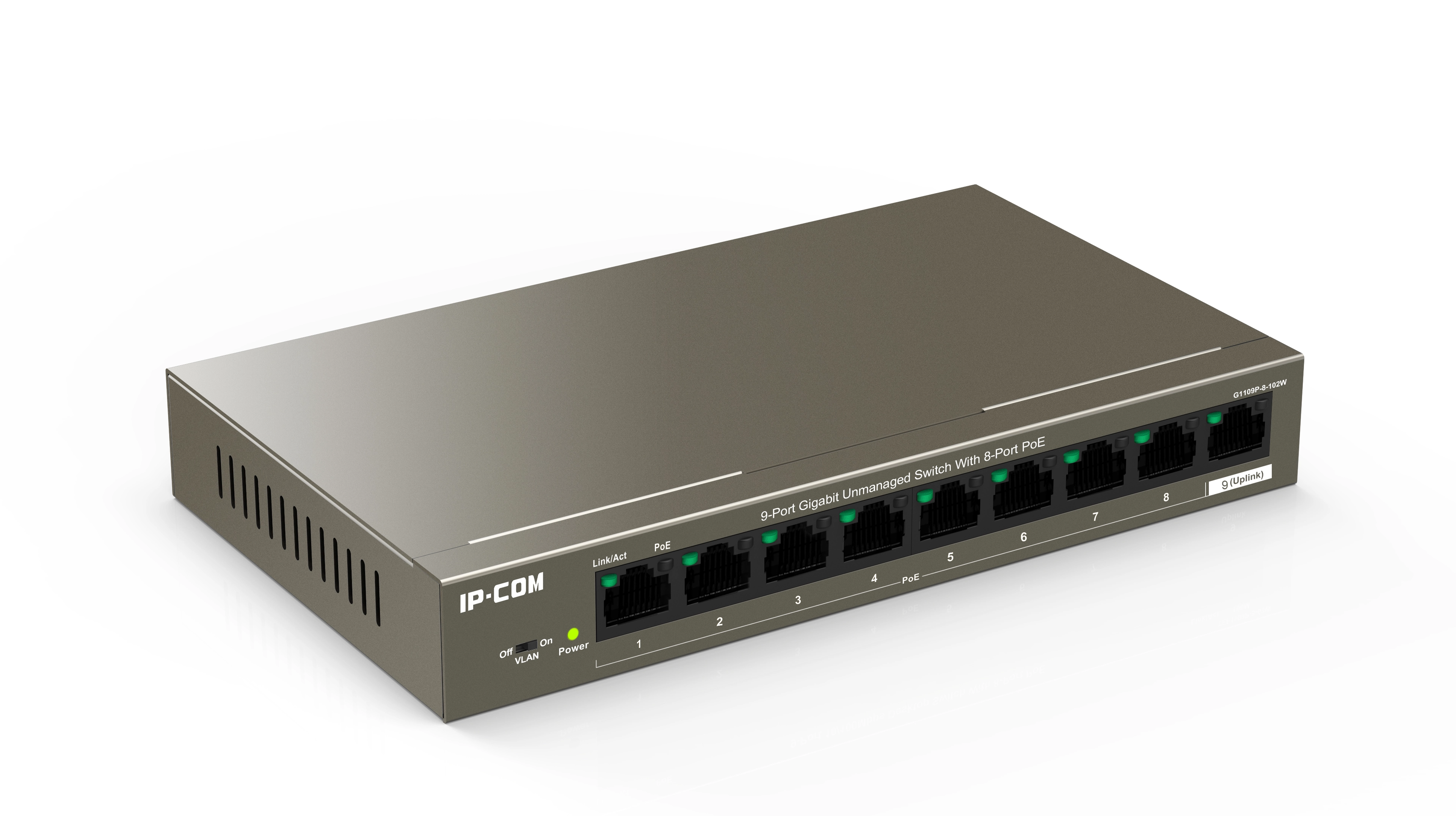 G1109P-8-102W 9-ports