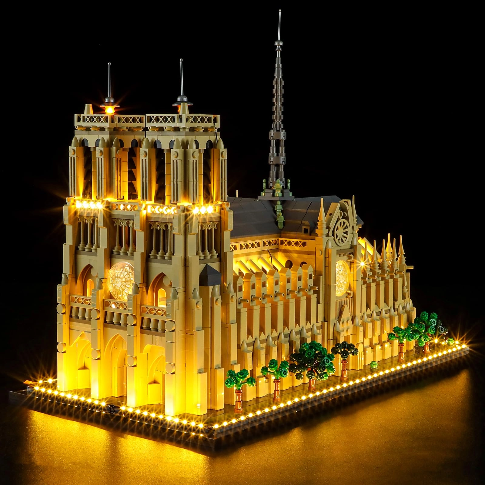 GEAMENT LED Light Kit - For 21061 Compatible with Notre Dame de Paris