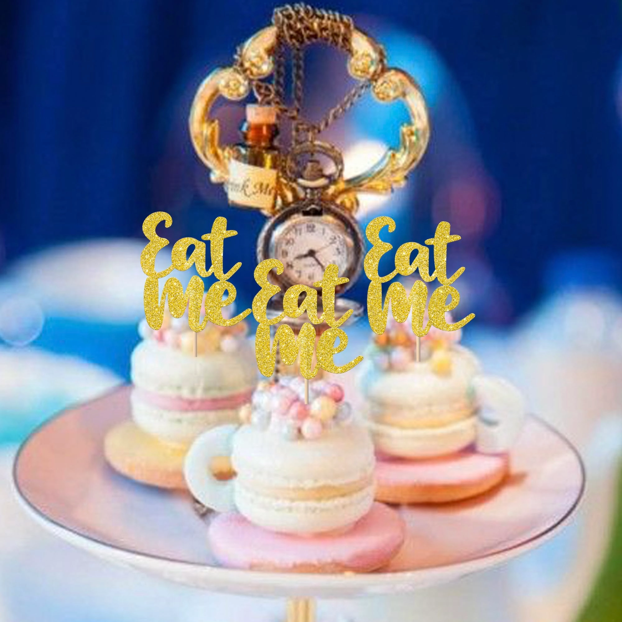 Eat Me Cupcake Toppers - 24 Pack Birthday