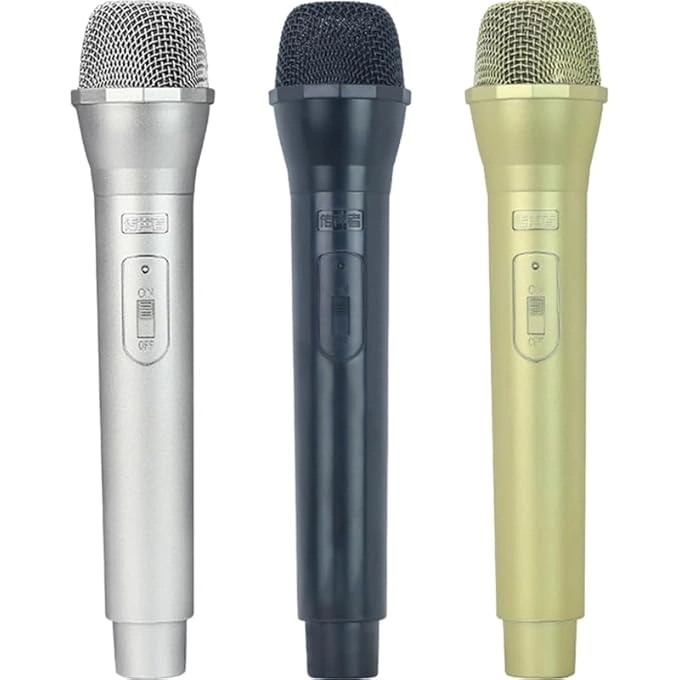 Fake Stage Microphone Props Wired Microphone Pack