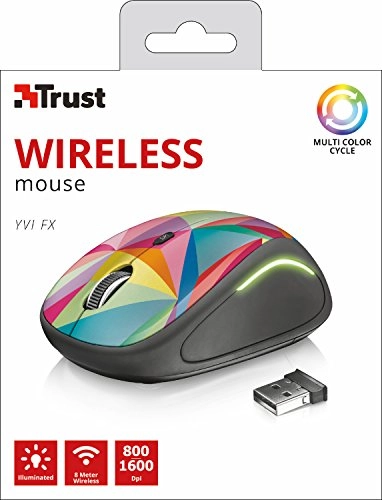 Yvi FX Wireless USB Mouse - Radio Frequency