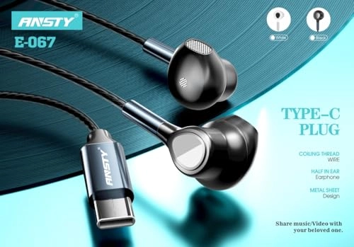 Type-C Earphones - Wired Earphone