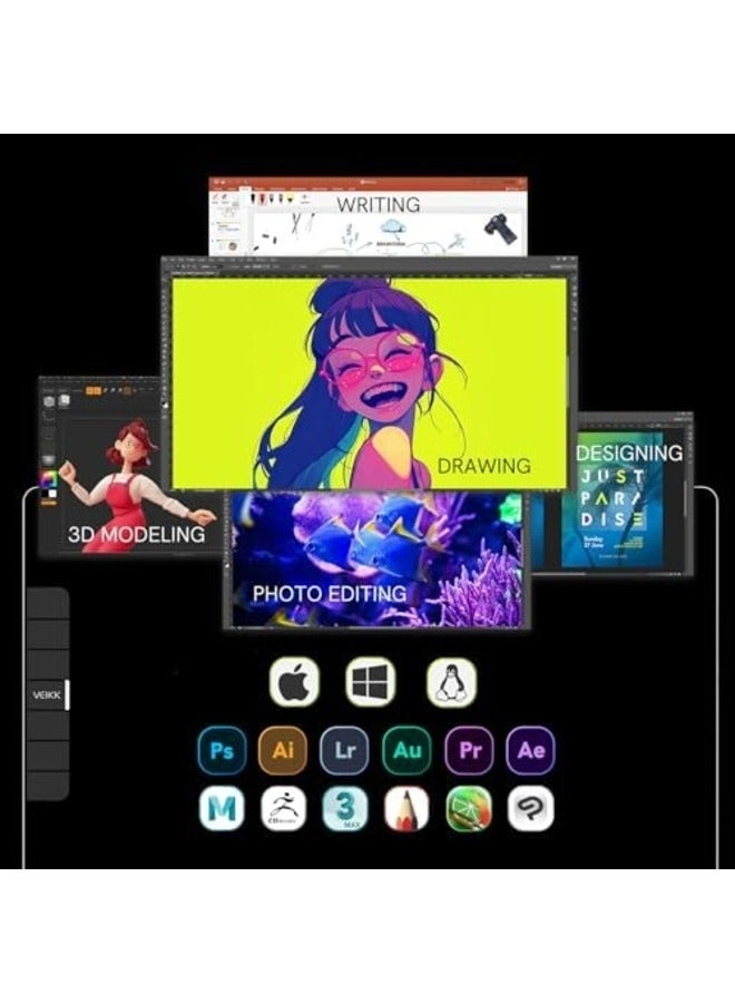 VK1200 - 18.8 cm x 31.8 cm 8192 levels