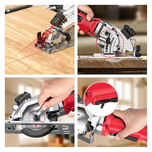 580W Mini Circular Saw Corded 115mm