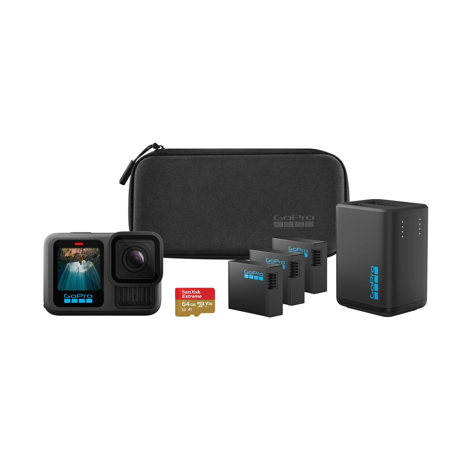 GoPro HERO13 Black 5.3K60 Extended Power Bundle