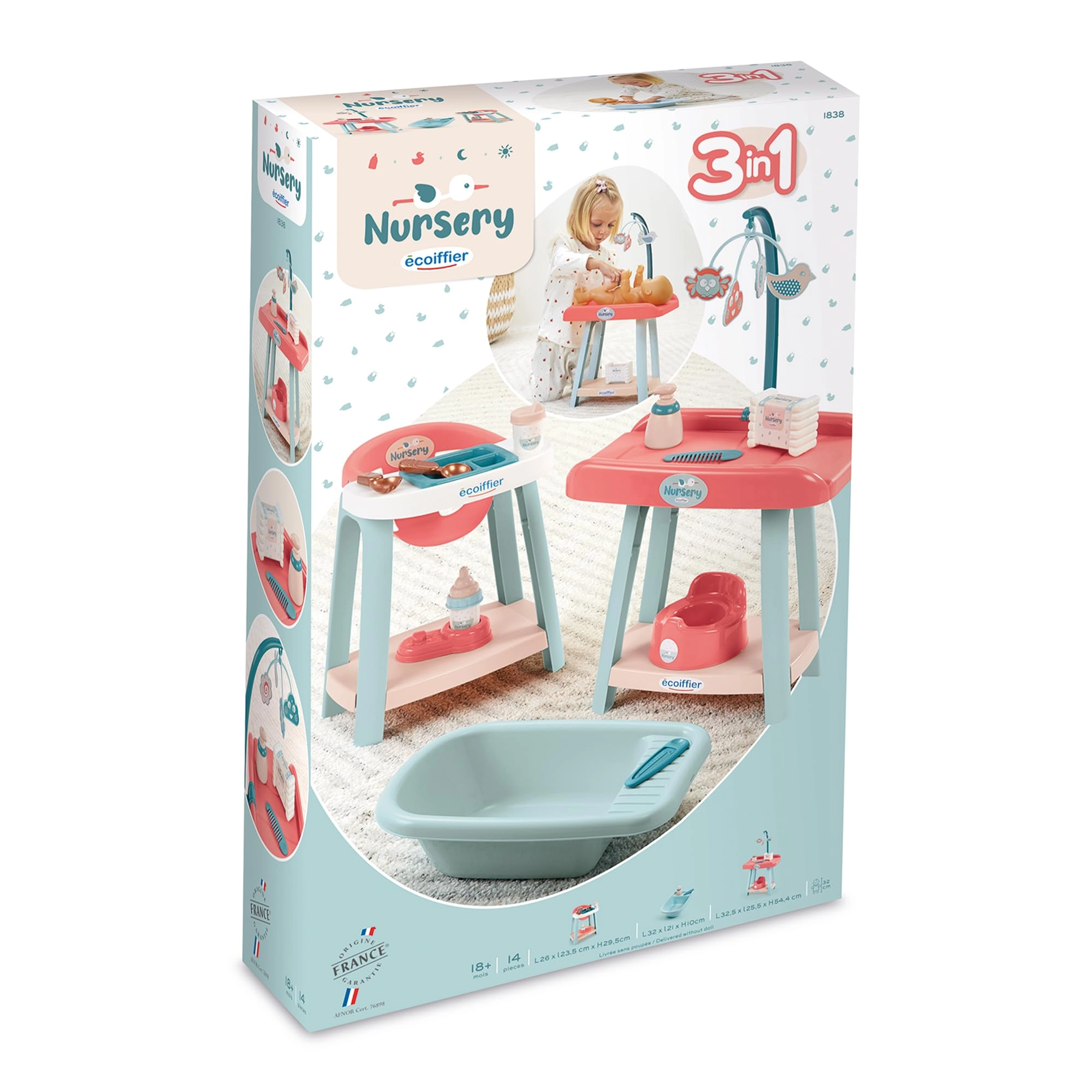 ECOIFFIER Toy - 3 pcs (1838)