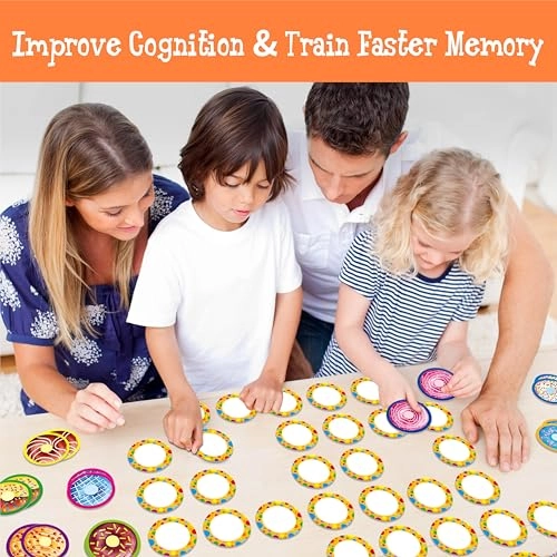Donut Matching Game - 4-6 Years 52 pieces