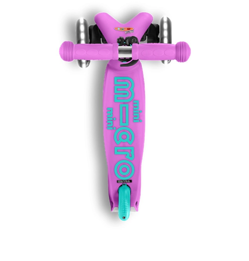 Mini Deluxe 3-Wheel Kick Scooter – 120/85 mm LED