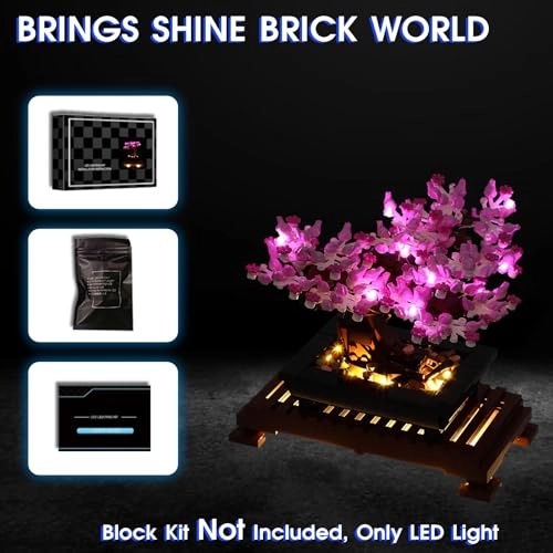 LED Light for LEGO 10281 Bonsai Tree - Plastic